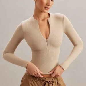 Oh Polly Long Sleeve Crop Top